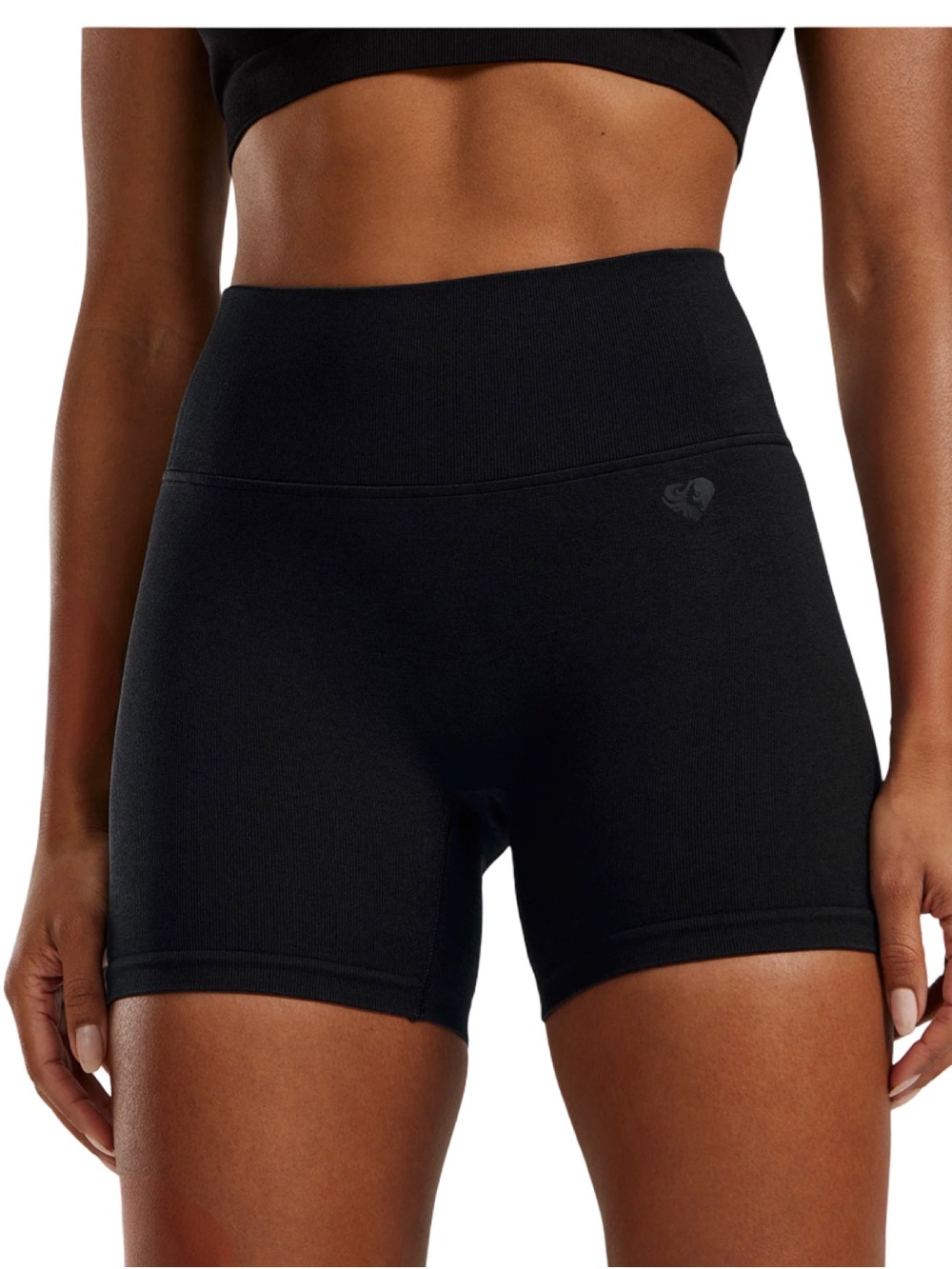 Women's Best Black Motion Seamless Shorts NWT Size S